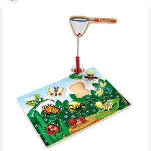 Melissa & Doug Bug Catching Magnetic Puzzle Game